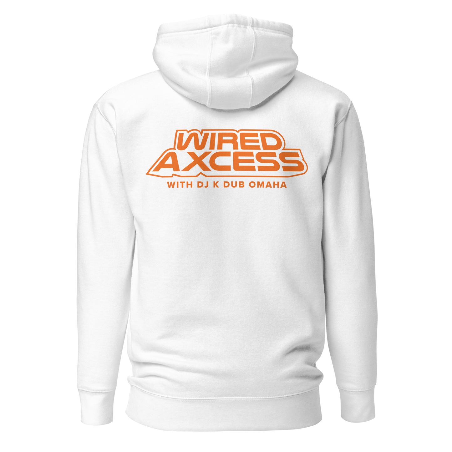 Wired Axcess | Orange Logo | Unisex Hoodie